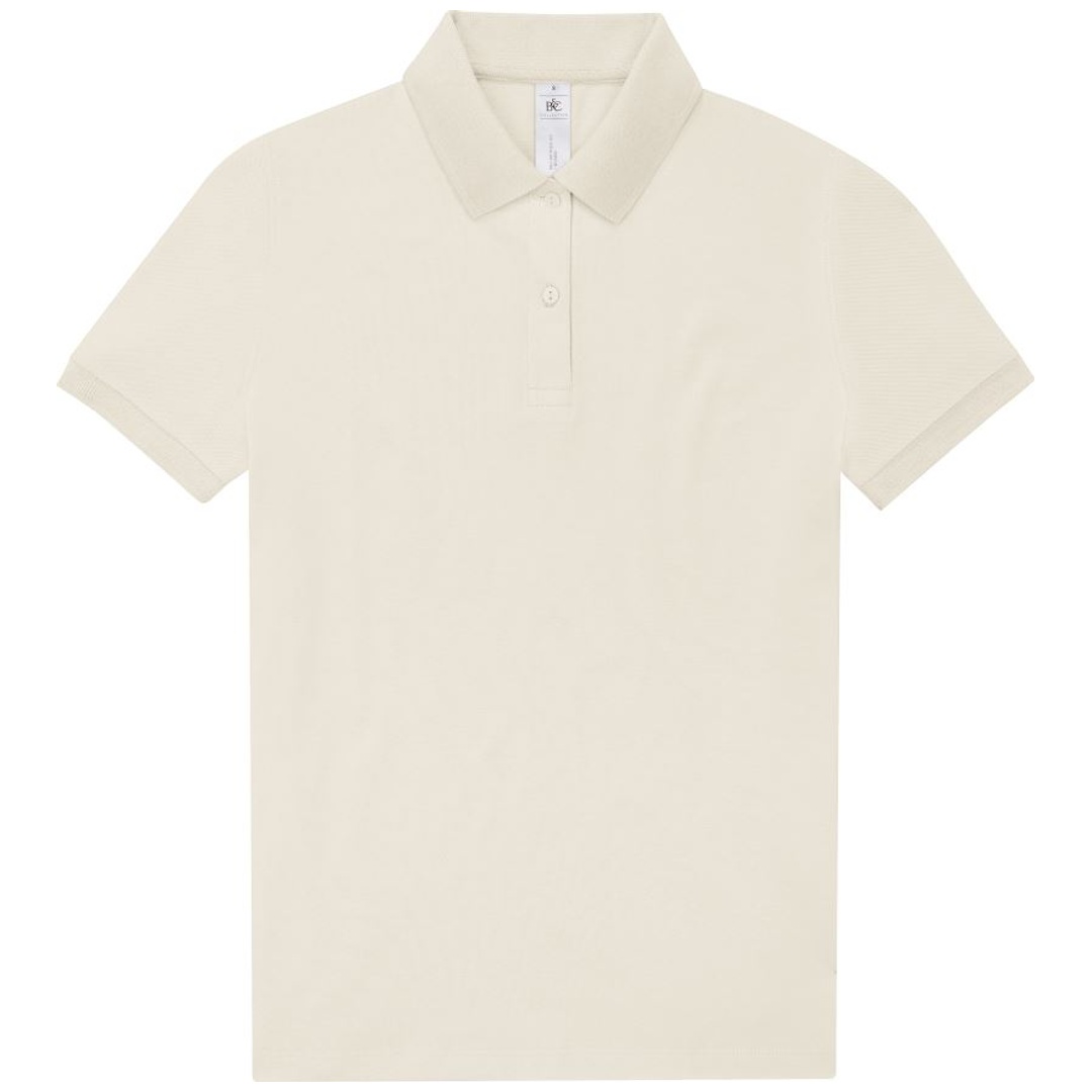 Cotton Classics-01.W463 Schweres Damen Piqué Polo Gr. M off white