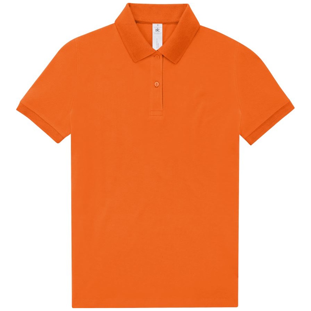 Cotton Classics-01.W463 Schweres Damen Piqué Polo Gr. S pure orange