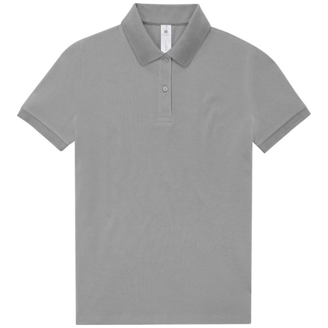 Cotton Classics-01.W463 Schweres Damen Piqué Polo Gr. 3XL sport grey