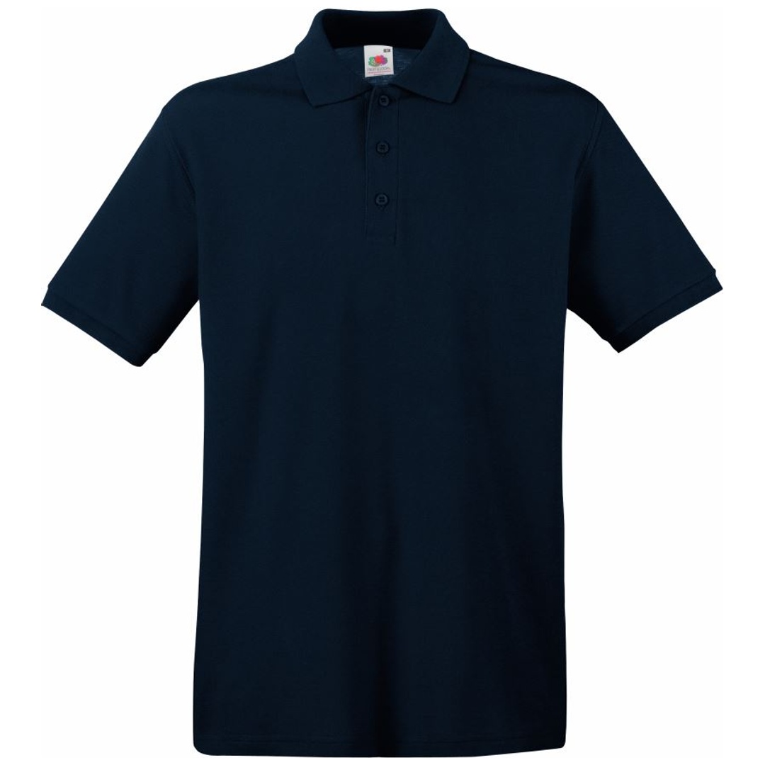 Fruit of the Loom Cotton Classics-16.3218 Piqué Polo  Gr. S deep navy