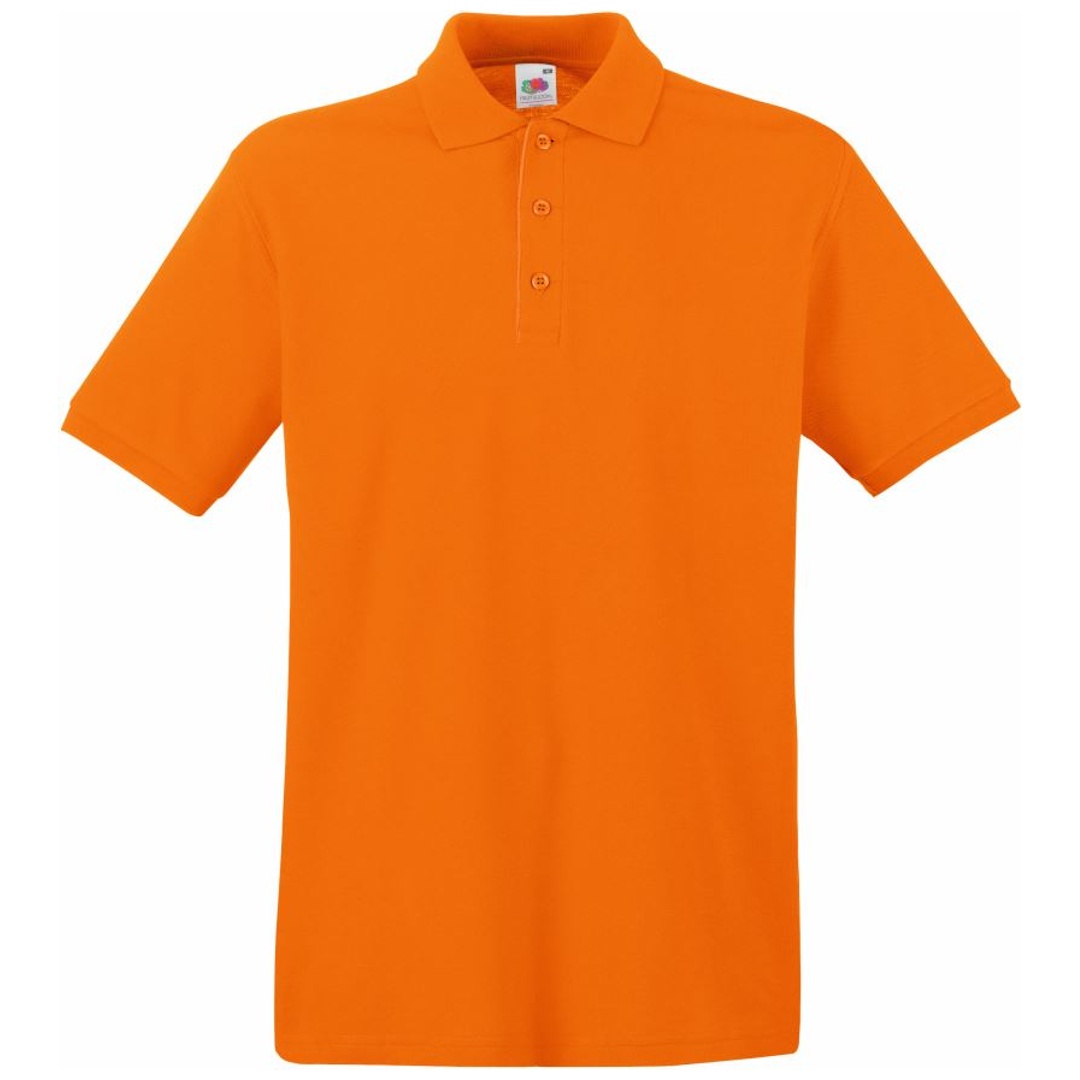 Fruit of the Loom Cotton Classics-16.3218 Piqué Polo  Gr. 2XL orange