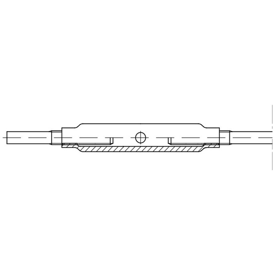 DIN-1478-Spannschlossmuttern-aus-Stahlrohr-geschlossene-Form-ohne-Zubehoer