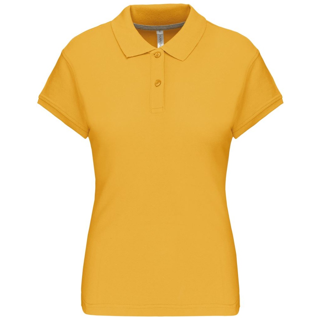 Kariban Cotton Classics-20.K242 Damen Piqué Polo Gr. XL yellow
