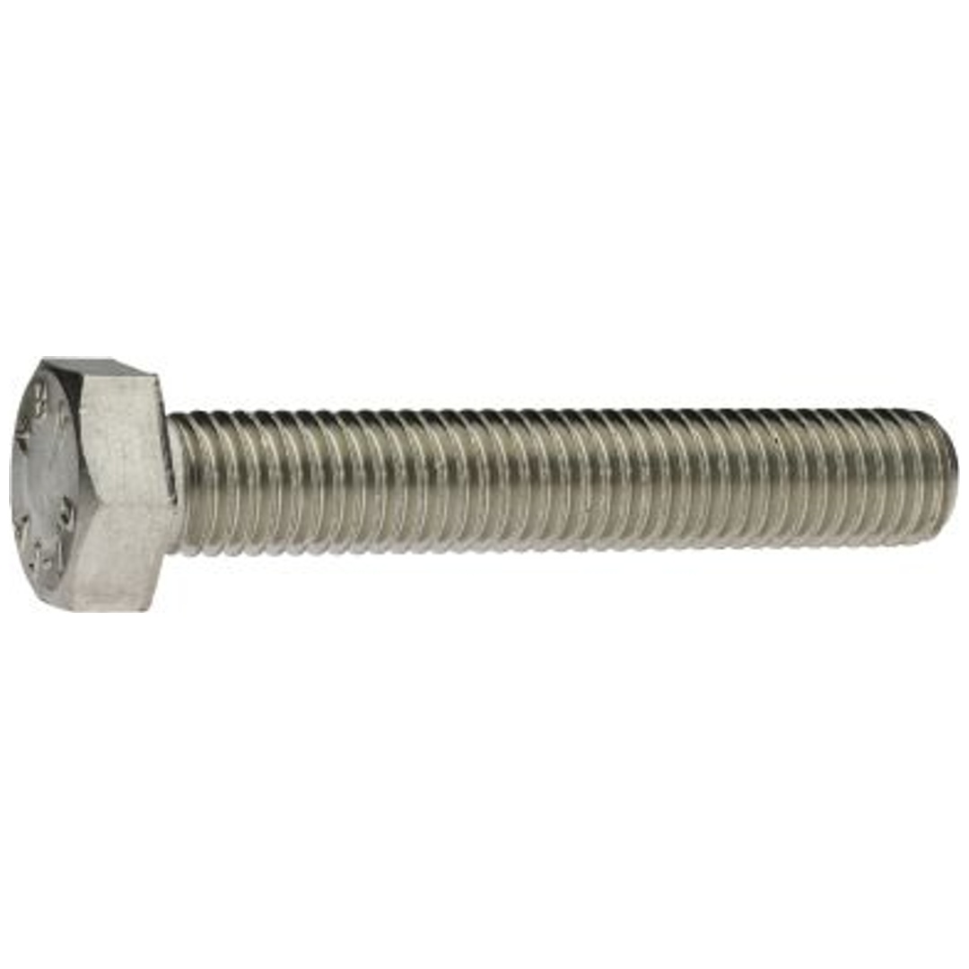 Reidl ISO 4017 Sechskantschrauben mit Gewinde bis Kopf M 8 x 50 A4 blank
