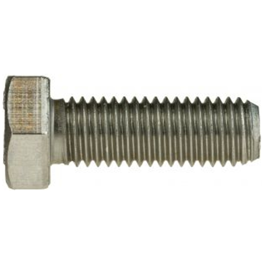Reidl ISO 4017 Sechskantschraube mit Gewinde bis Kopf M10 x 40, Edelstahl blank