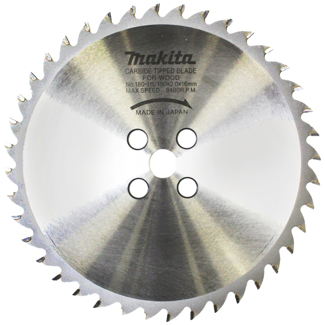 Makita HM-Sägeblatt links, 180 mm