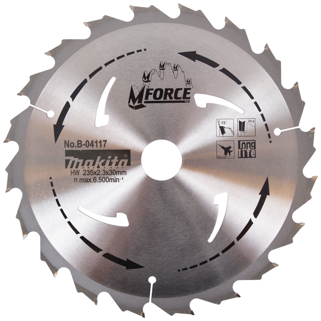 Makita Kreissägeblatt M-FORCE 235 mm x 20Z, für 5903R, Holz
