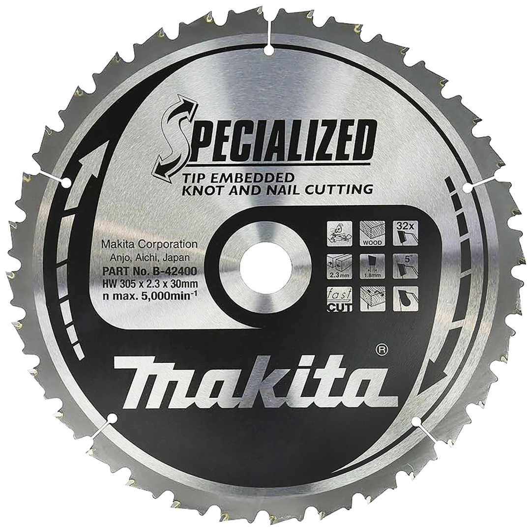 Makita Sägeblatt SPECIALIZED 305x30x32Z