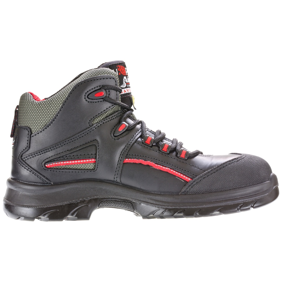 U-Power Sicherheitsstiefel Teak RR 10304 S3 ESD SRC Gr.42 schwarz