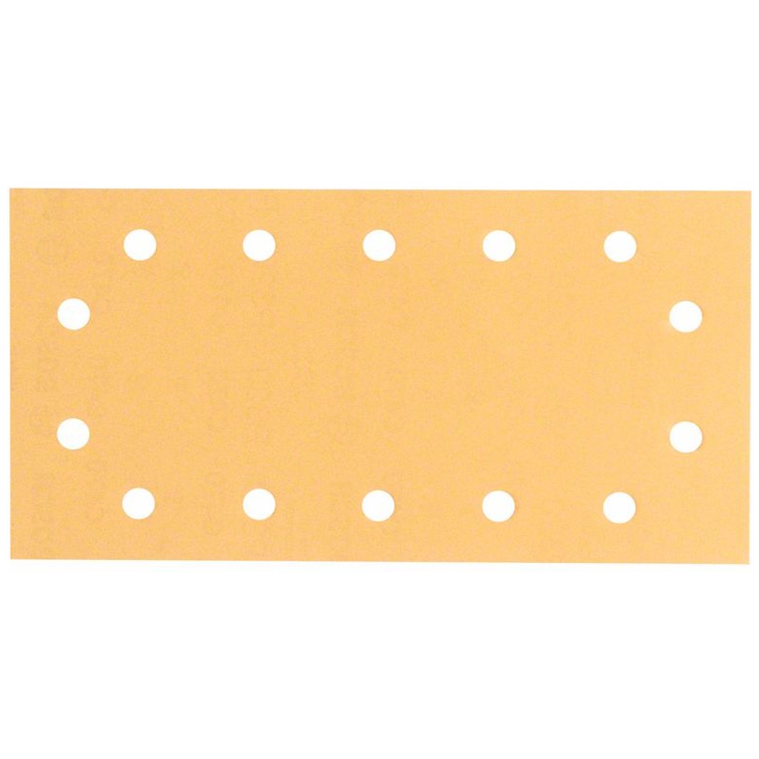Bosch Schleifblatt C470, 115 x 230 mm, 180, 14 Löcher, Klett, 10er-Pack