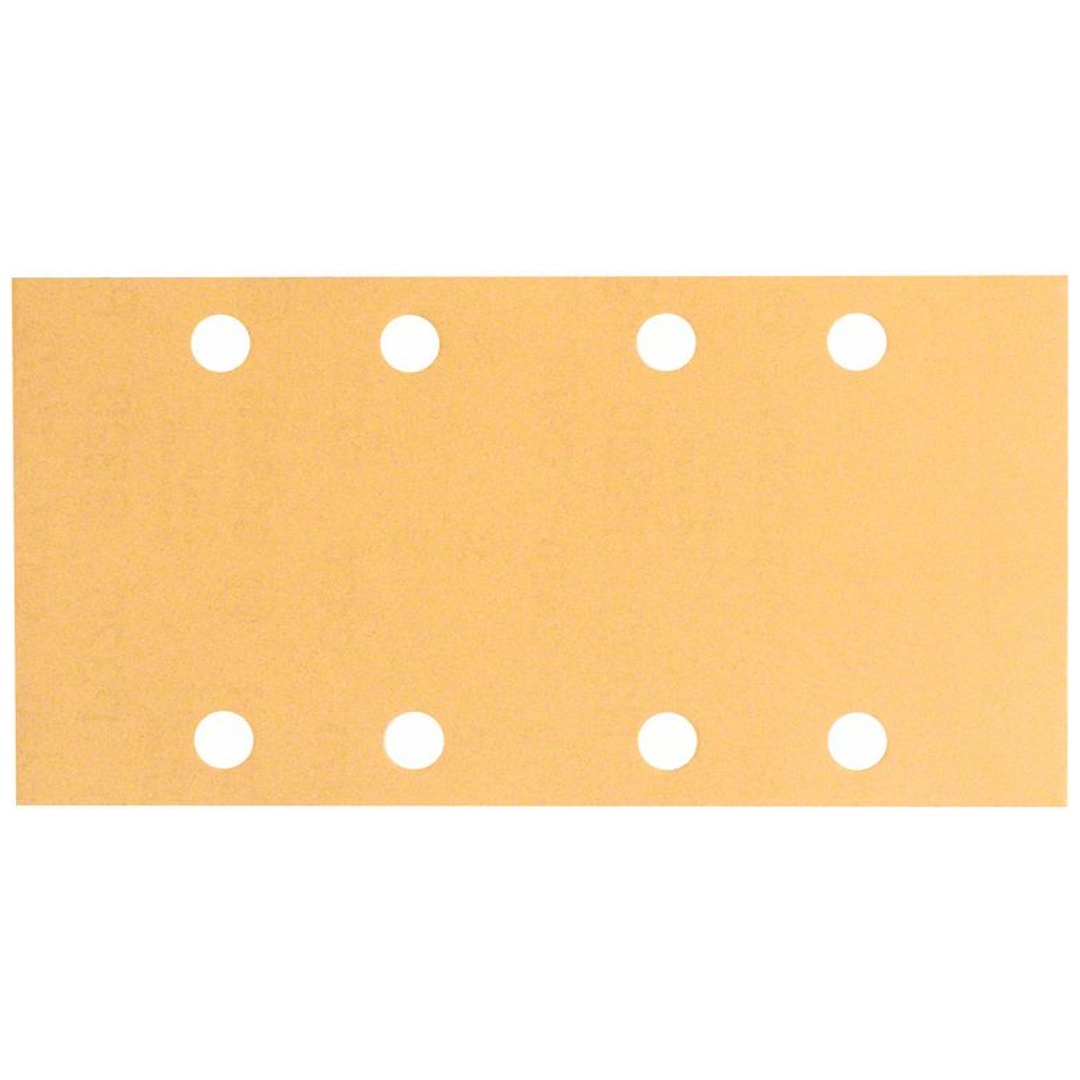 Bosch Schleifblatt C470, 93 x 186 mm, 180, 8 Löcher, Klett, 10er-Pack