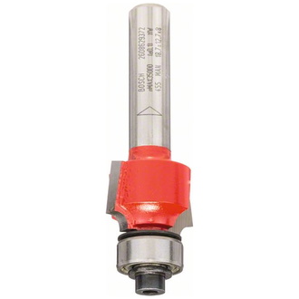 Bosch Abrundfräser Expert for Wood, 8 mm, D 18,7 mm, R1 3 mm, L 12,7 mm, G 55 mm