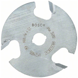 Bosch Scheibennutfräser, 8 mm, D1 50,8 mm, L 2,5 mm, G 8 mm