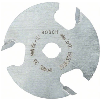 Bosch Scheibennutfräser, 8 mm, D1 50,8 mm, L 3 mm, G 8 mm