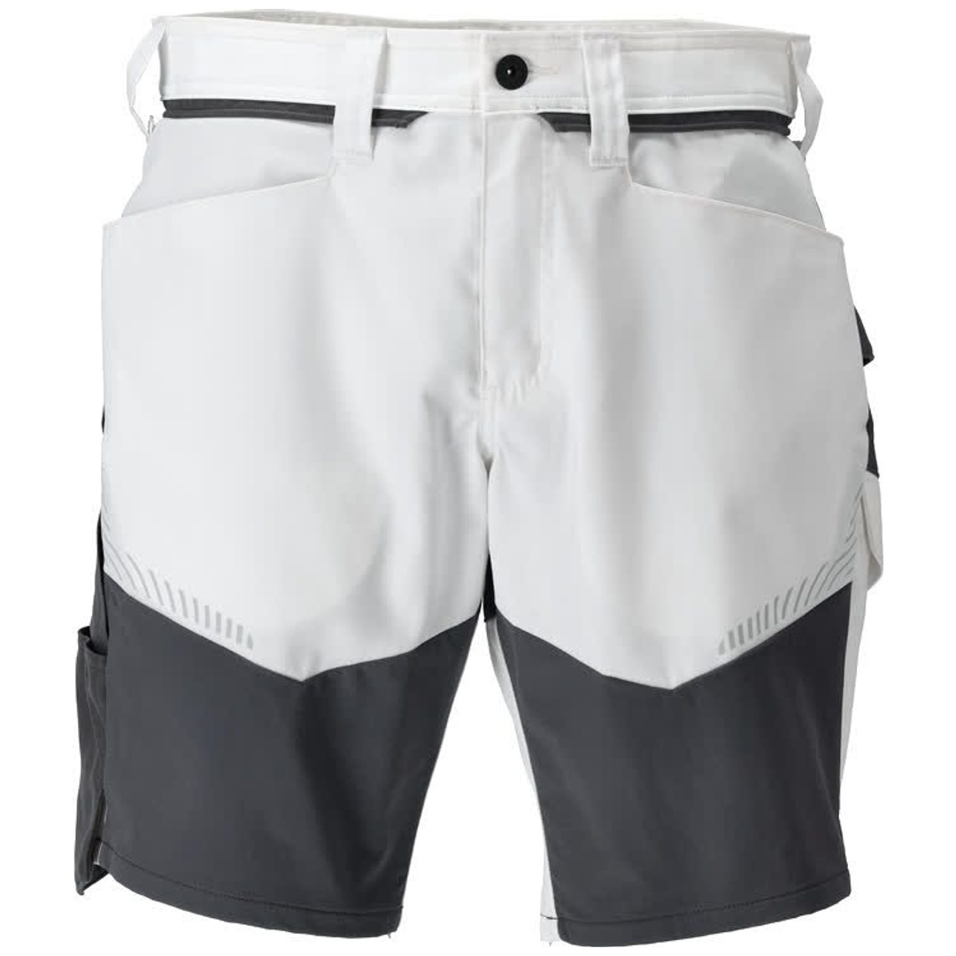 Mascot Shorts, geringes Gewicht Shorts 25149-230-0689 Gr. C60 weiss/Anthrazitgrau
