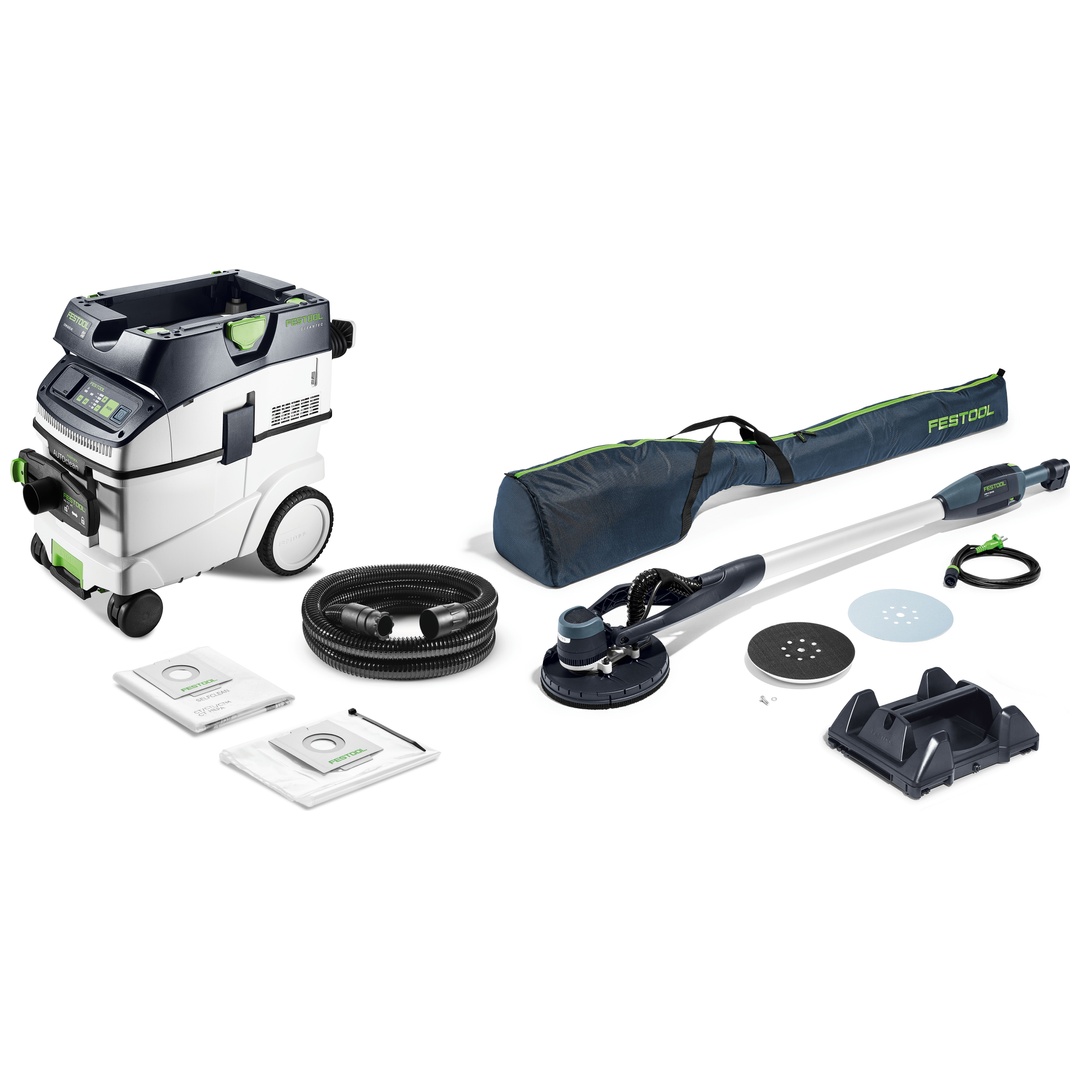 Festool Langhalsschleifer- und Sauger-Set PLANEX LHS-E 225/CTM 36-Set