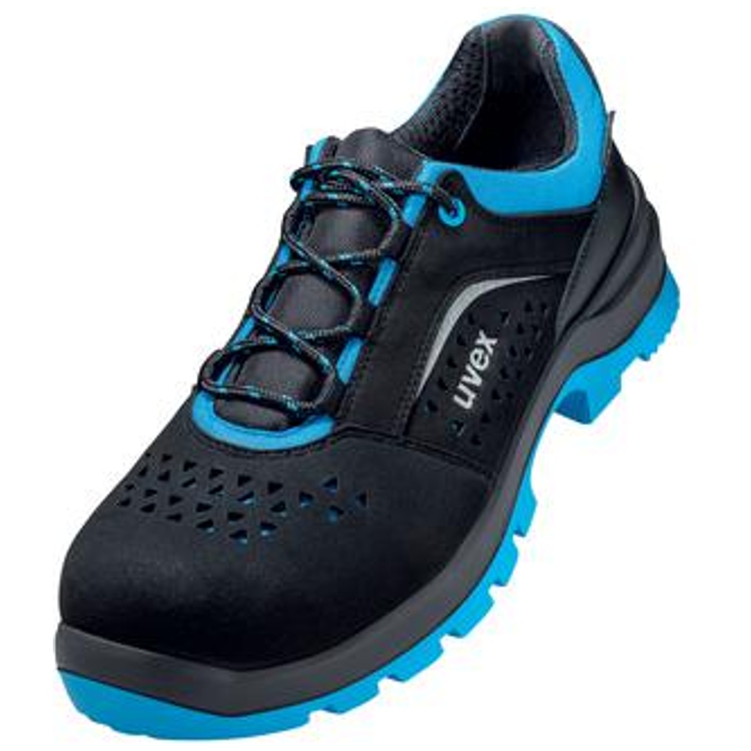 UVEX Sicherheitshalbschuh 2 Xenova 9554 S1 FO SR W10 Gr. 46 schwarz/blau