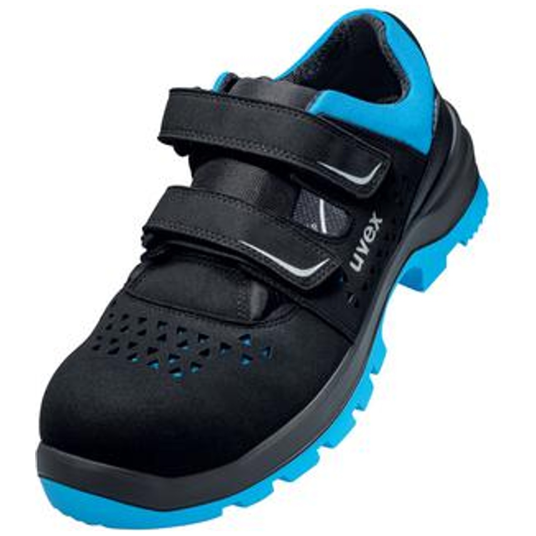 UVEX Sicherheitssandale 2 Xenova 9553 S1PL FO SR W11 Gr. 37 schwarz/blau