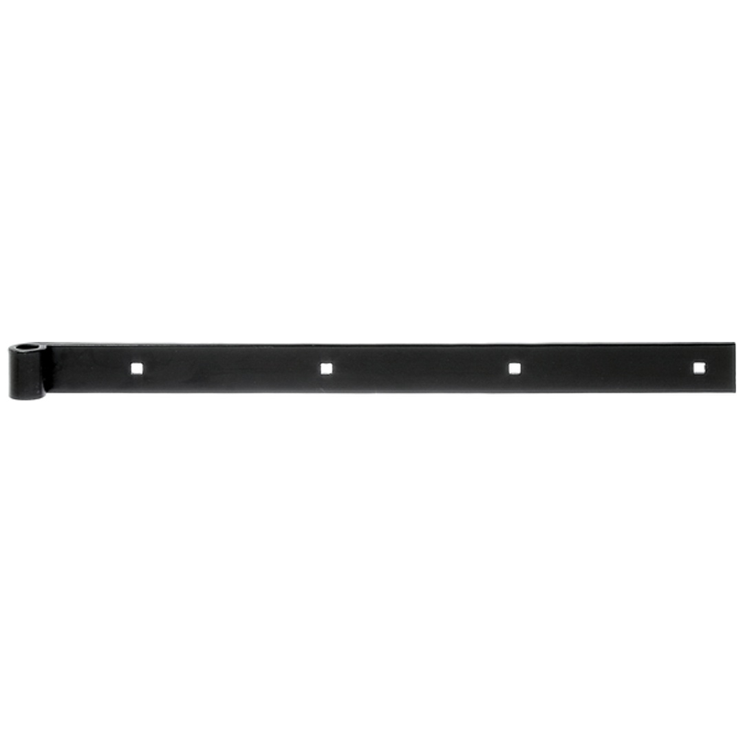 ALBERTS Ladenband, gerade, Abschluss gerade, schwarz, LxB 500x35x5 mm, Rolle Ø14 mm