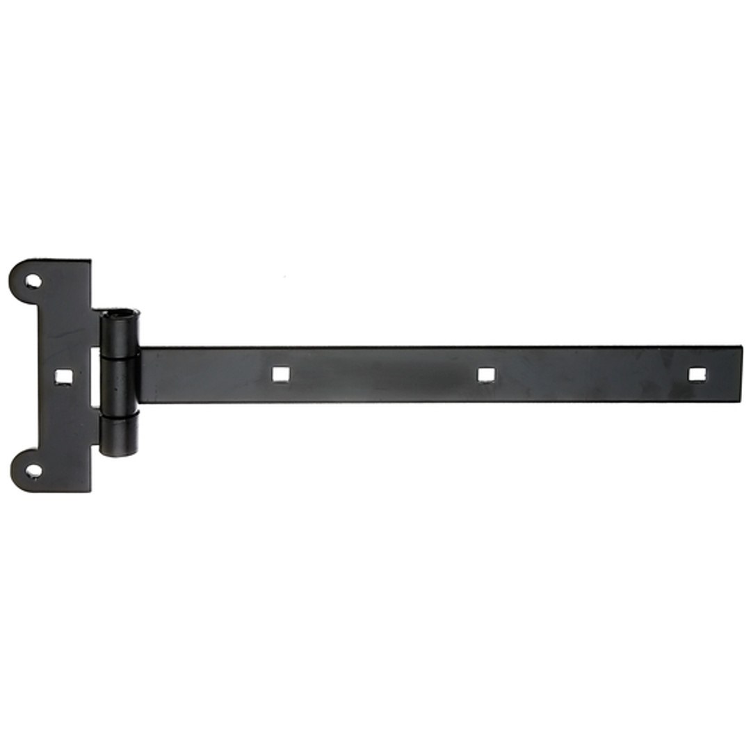 ALBERTS Kreuzgehänge, KTL schwarz, Scharnier LxB 115x45, Band LxB 291x30 mm