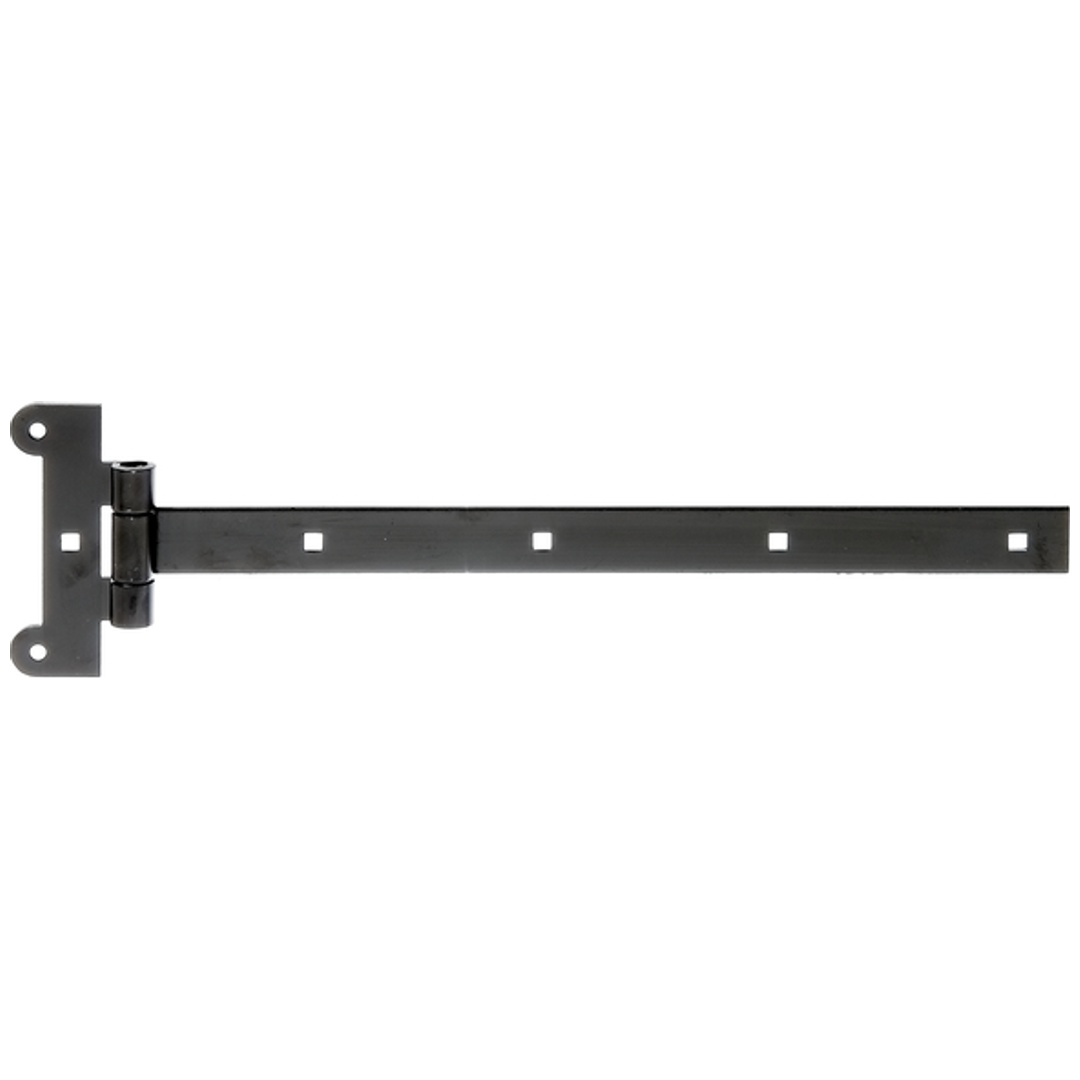 ALBERTS Kreuzgehänge, KTL schwarz, Scharnier LxB 115x45, Band LxB 391x30 mm