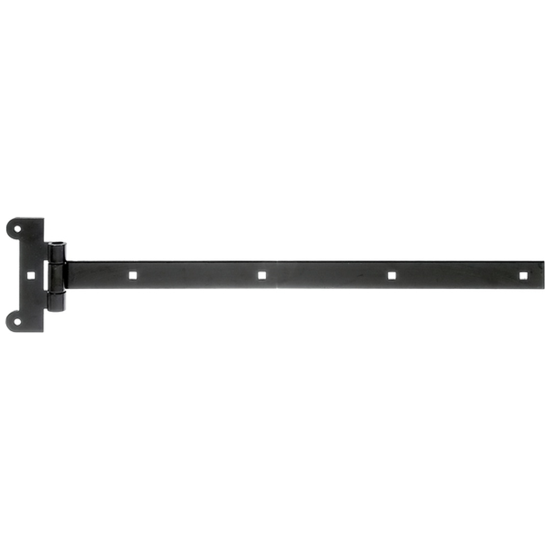 ALBERTS Kreuzgehänge, KTL schwarz, Scharnier LxB 115x45, Band LxB 491x30 mm