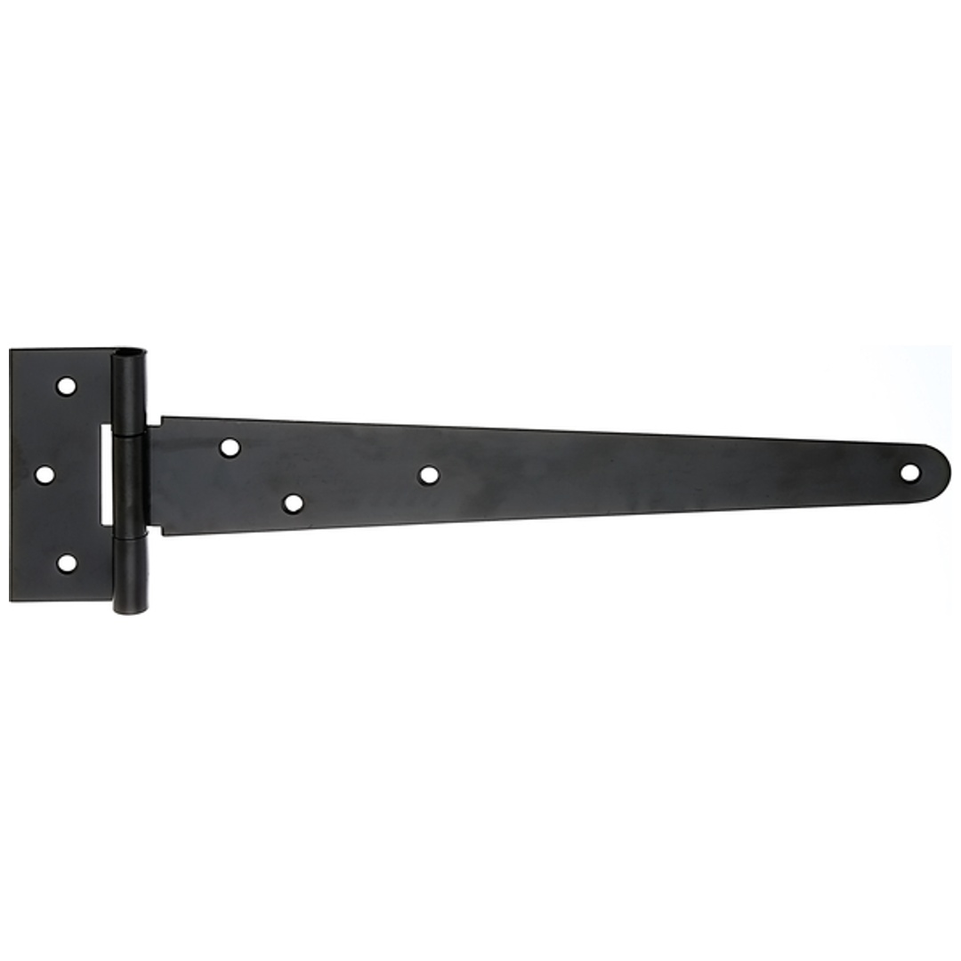 ALBERTS Kreuzgehänge, KTL schwarz, Scharnier LxB 90x40, Band LxB 294x46 mm