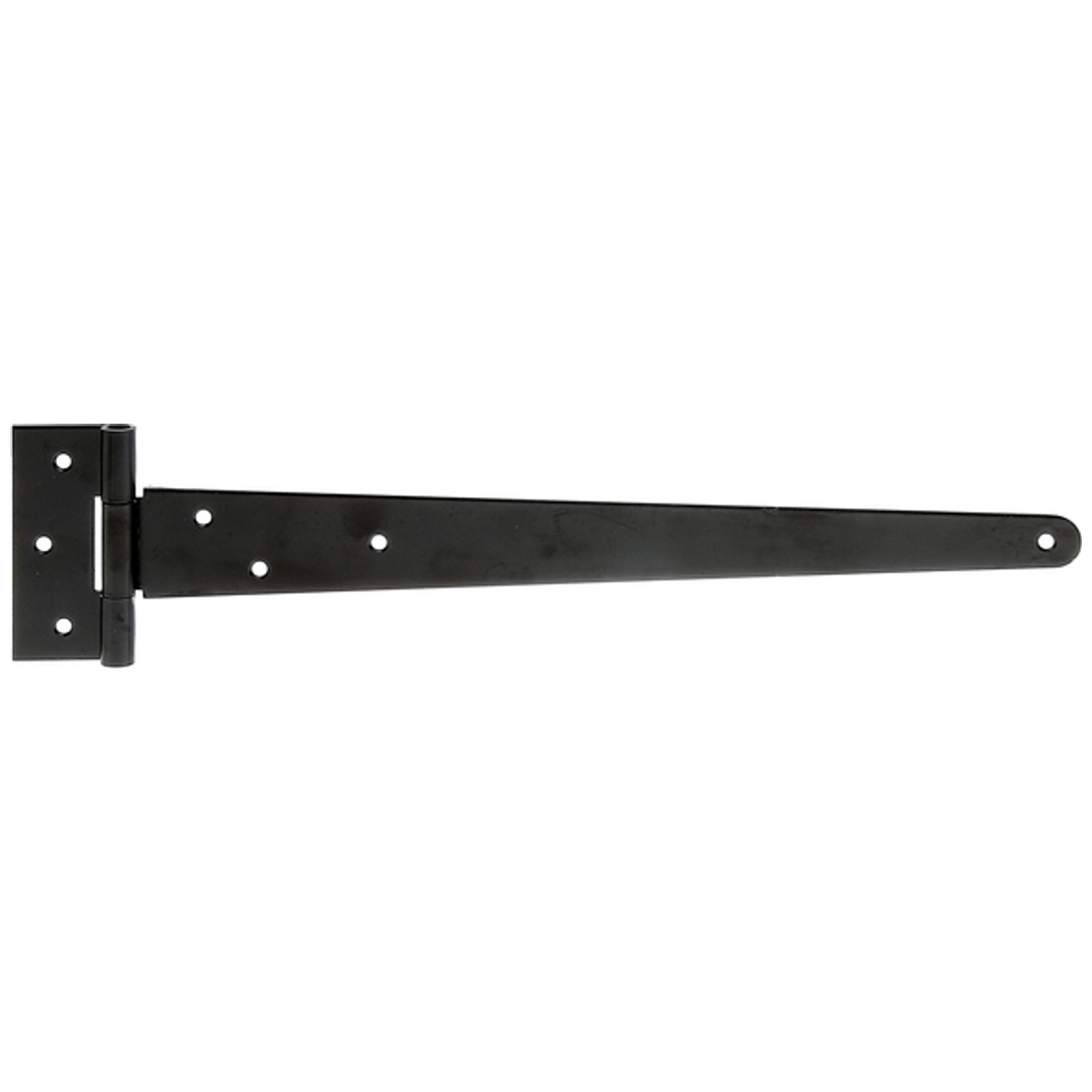 ALBERTS Kreuzgehänge, KTL schwarz, Scharnier LxB 90x40, Band LxB 397x46 mm
