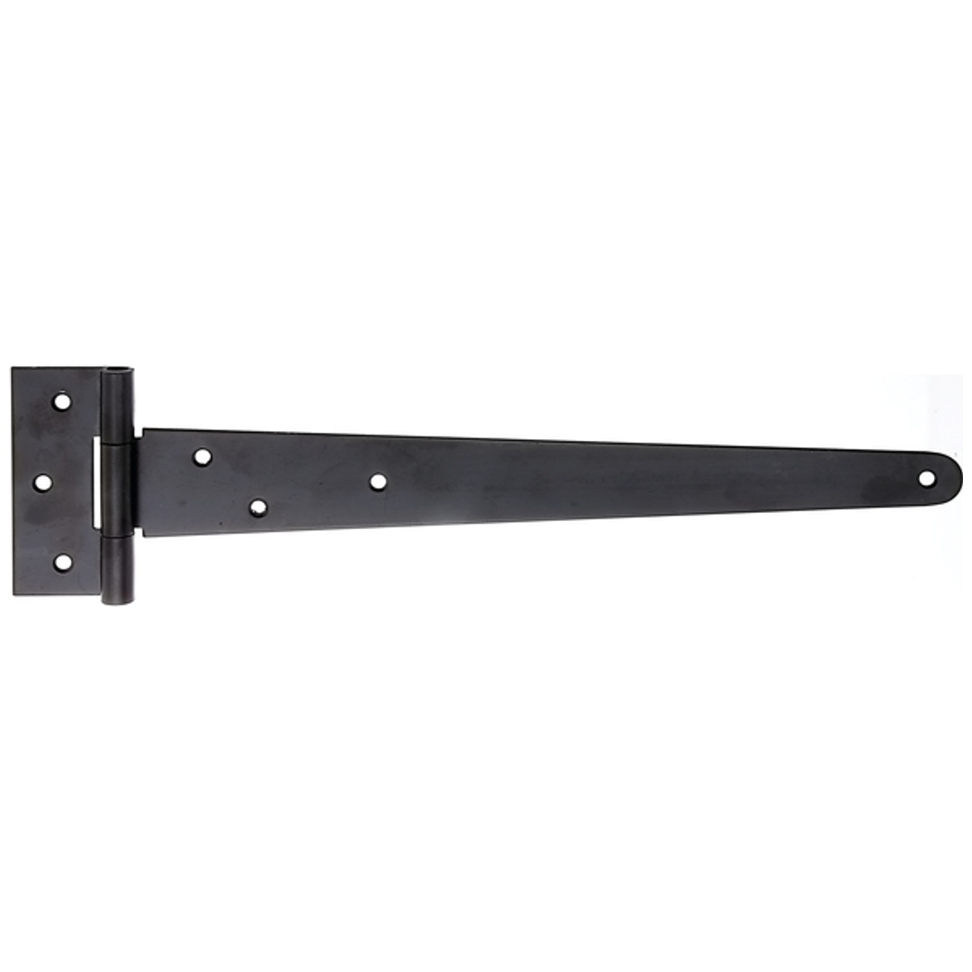 ALBERTS Kreuzgehänge, KTL schwarz, Scharnier LxB 90x40, Band LxB 495x46 mm