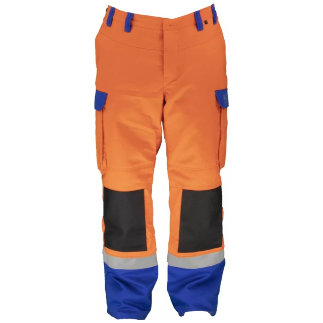 Asatex Multinorm Bundhose DA7525HO08P Gr. 60 orange/blau