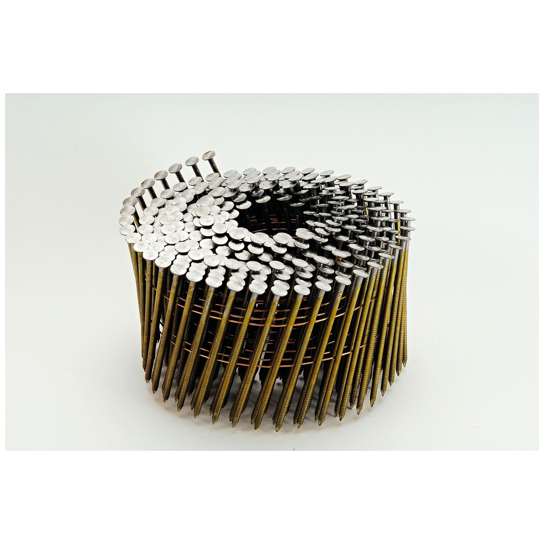 Coilnägel glatt, blank 16 Grad 3,1 x 90