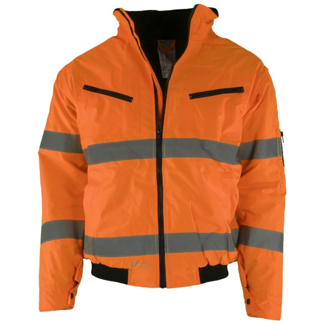 Asatex Prevent Warnschutz-Pilotenjacke 174 Gr. M orange