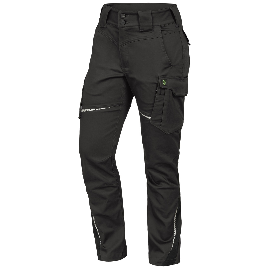 Leibwächter Damen Bundhose ohne Knietaschen Flex-Line FLXDHO28 Gr. 42 anthrazit/schwarz