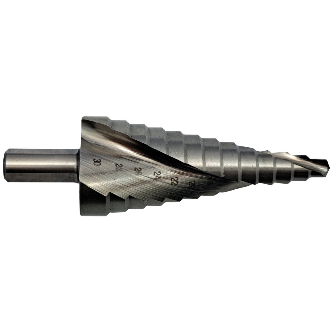 Projahn Stufenbohrer mit Spiralnut ECO HSS-G Gr.2  6-20 mm