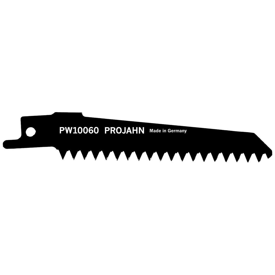 Projahn Säbelsägeblatt PW10060 HCS 100x19x1,05 mm - 6 ZpZ 5er Pack - für Gipskartonplatten
