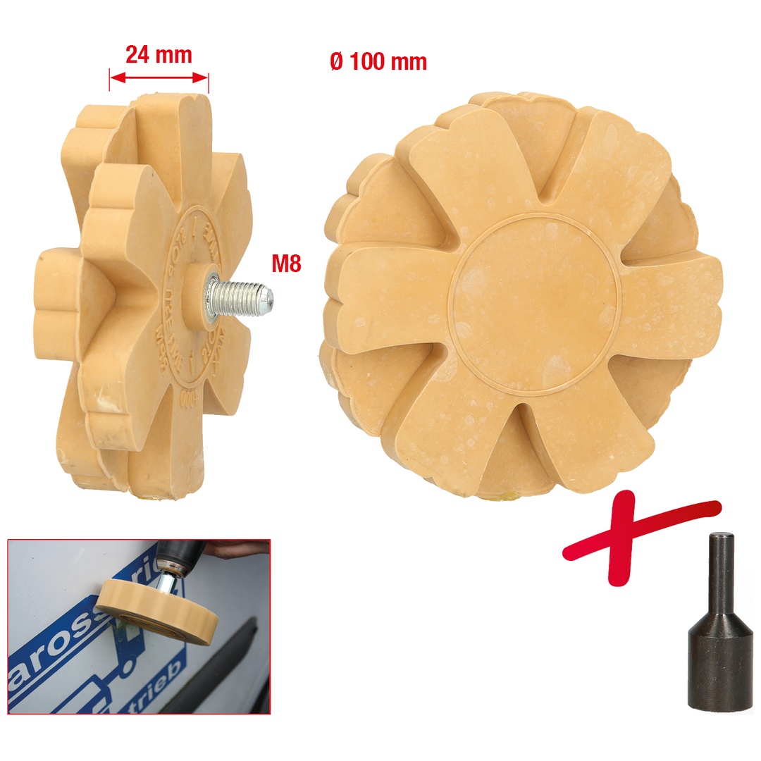 KS Tools Folienradierer mit Lamellen
