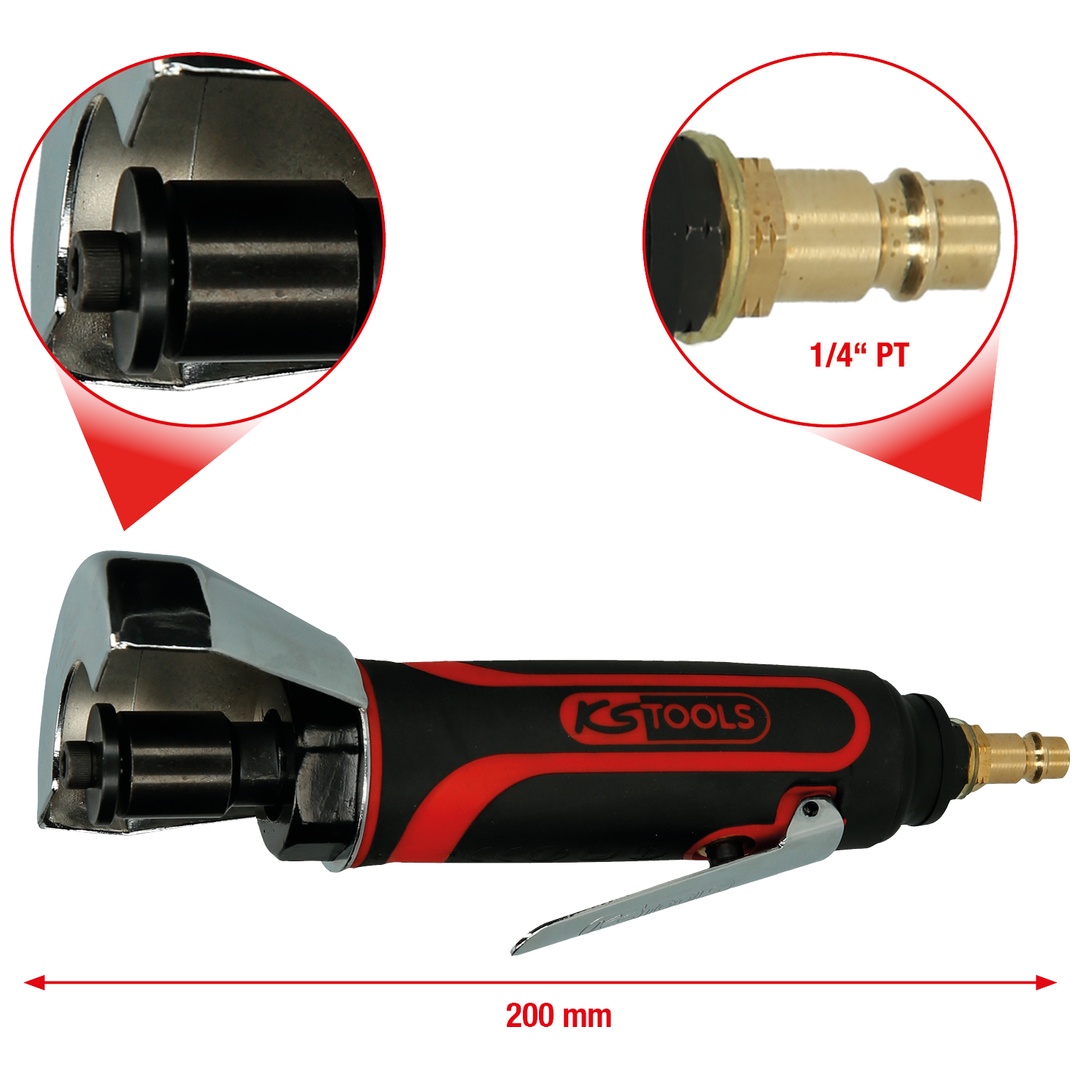 KS Tools Druckluft-Trennschleifer, 23.000 U/min
