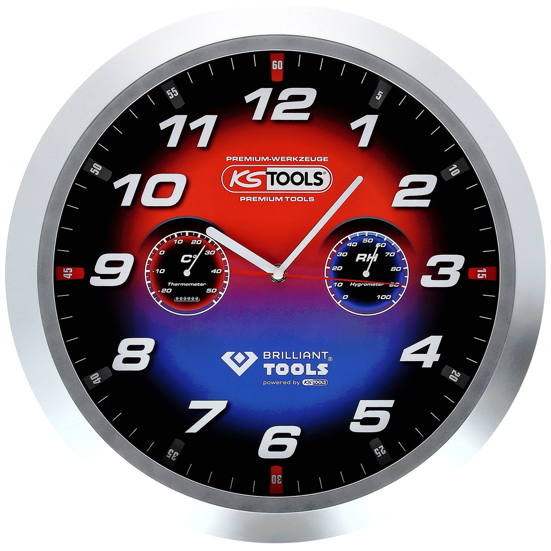 KS Tools Wanduhr 2022