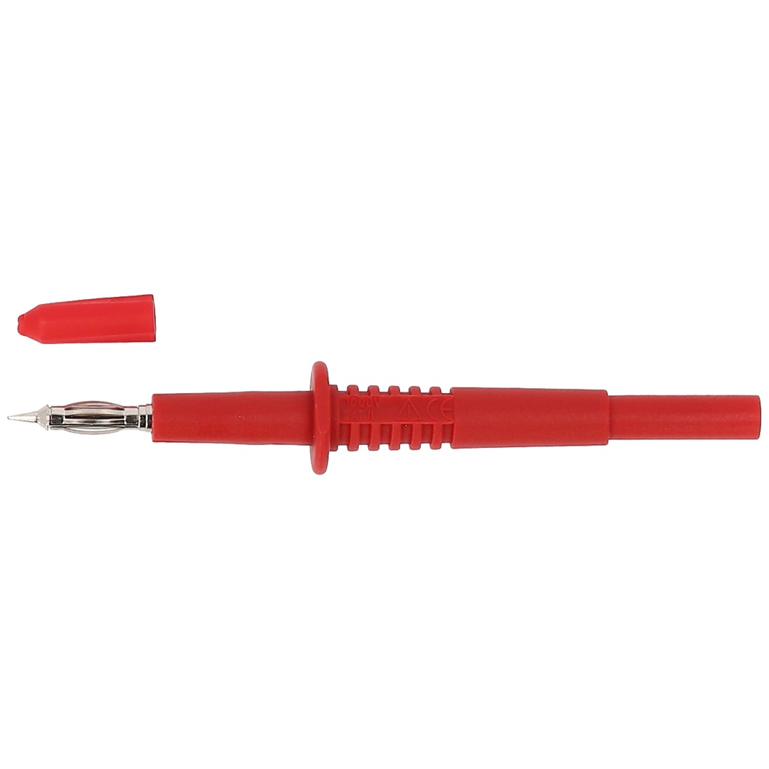 KS Tools 4,0 mm Eingangsbuchse auf Prüfspitze, rot