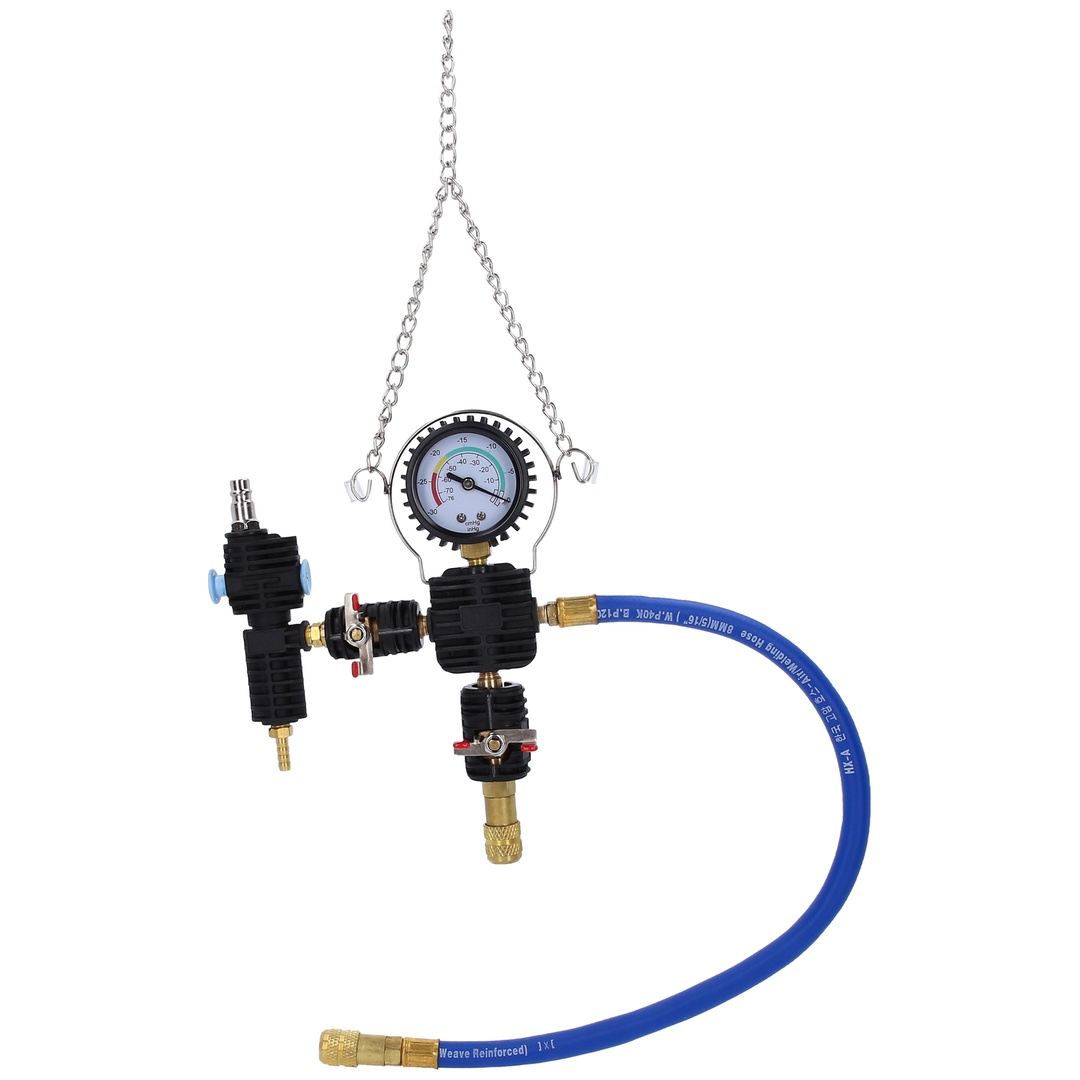 KS Tools Kühlsystem-Vakuum-Fülleinheit, Manometer bis 76cm