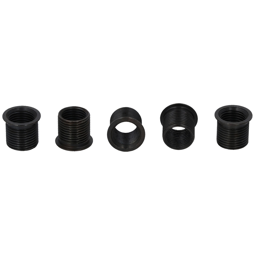 KS Tools Gewindebuchse m.Bund L=12 mm,IG=M10x1/AG=M12x1,5-Pack