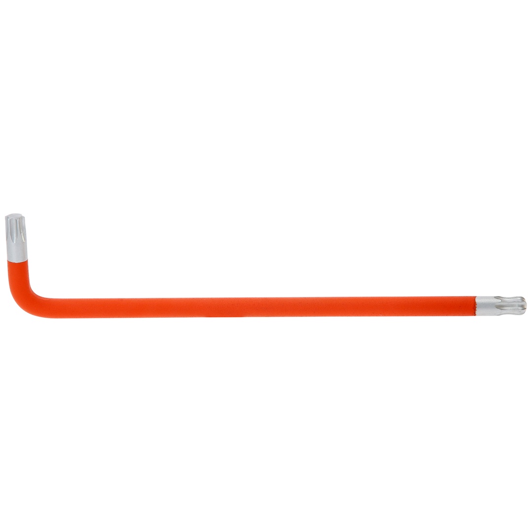 KS Tools Kugelkopf-TX-Winkelstiftschlüssel, XL, T45, Orange, mit Farbcode