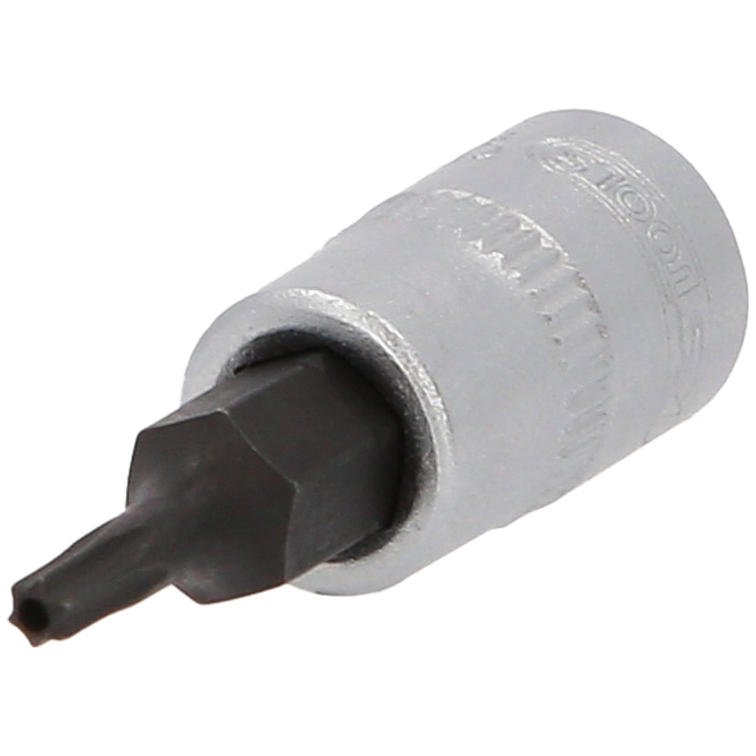 KS Tools 1/4 Bit-Stecknuss TX mit Stirnlochbohrung, TB10