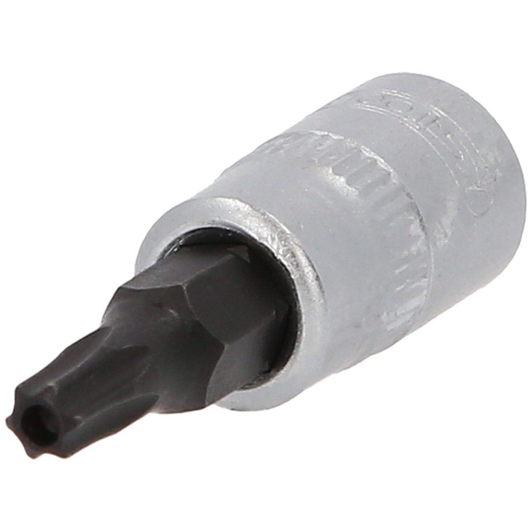 KS Tools 1/4 Bit-Stecknuss TX mit Stirnlochbohrung, TB25