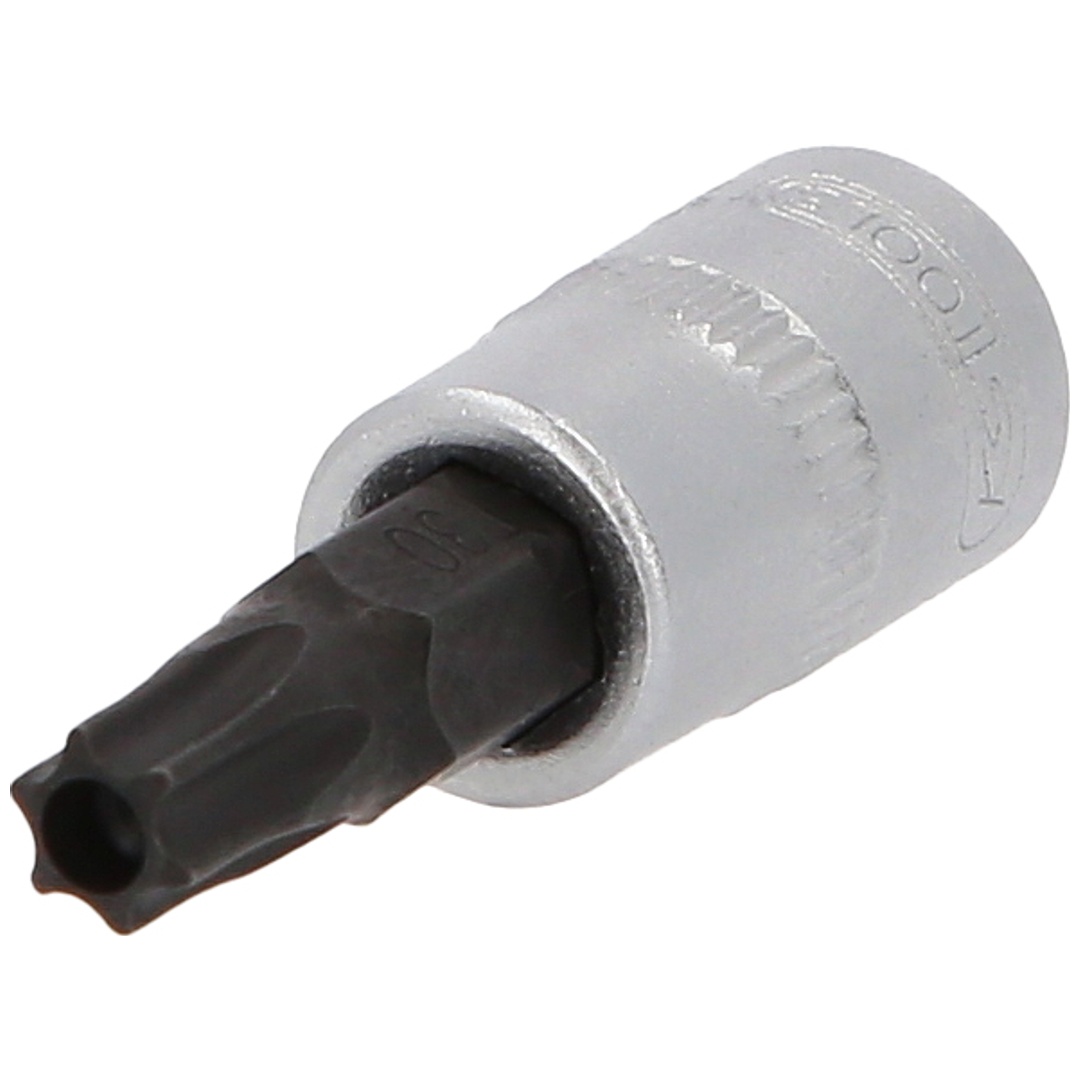 KS Tools 1/4 Bit-Stecknuss TX mit Stirnlochbohrung, TB30
