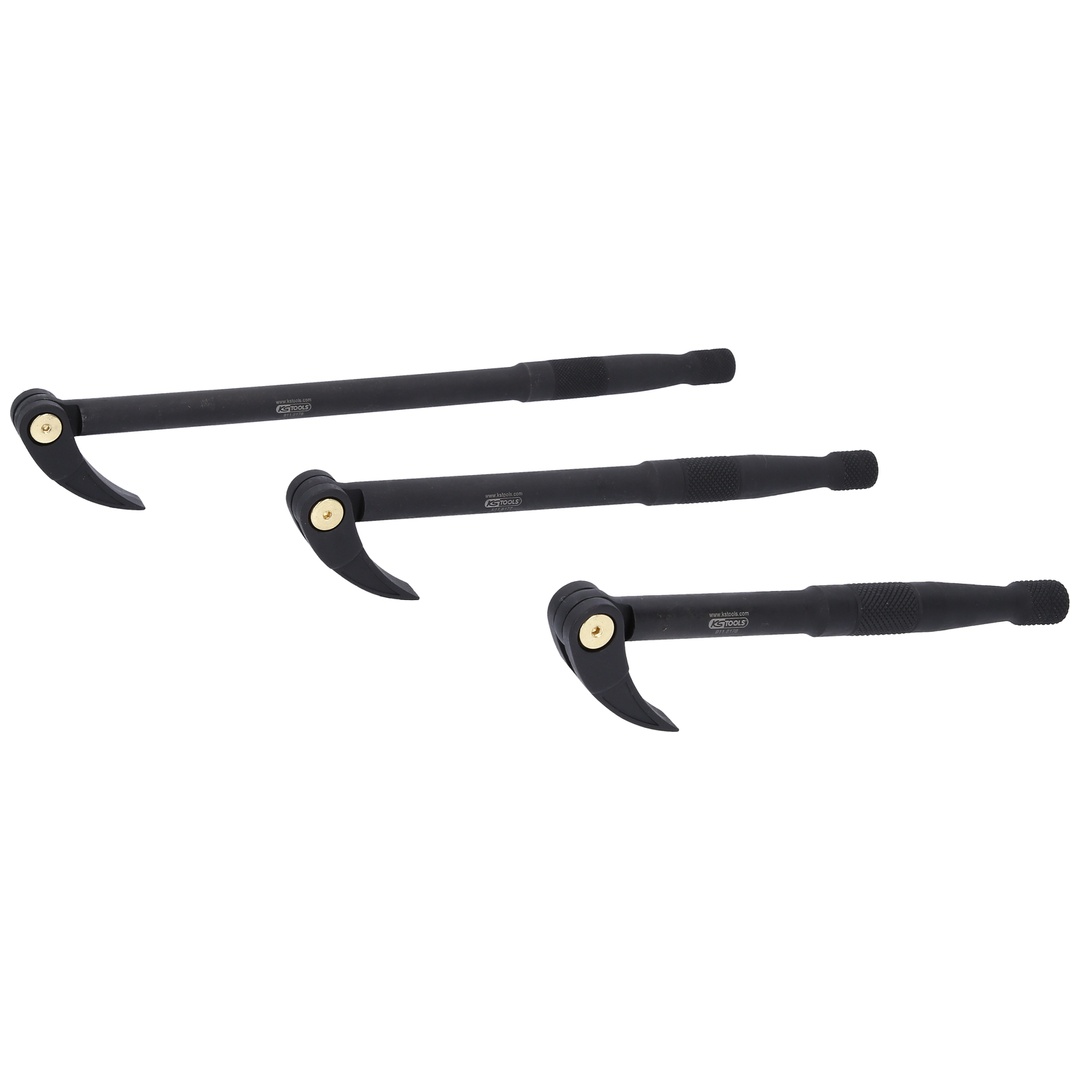 KS Tools Gelenk-Rollkopf-Hebeleisen-Satz, 3-tlg