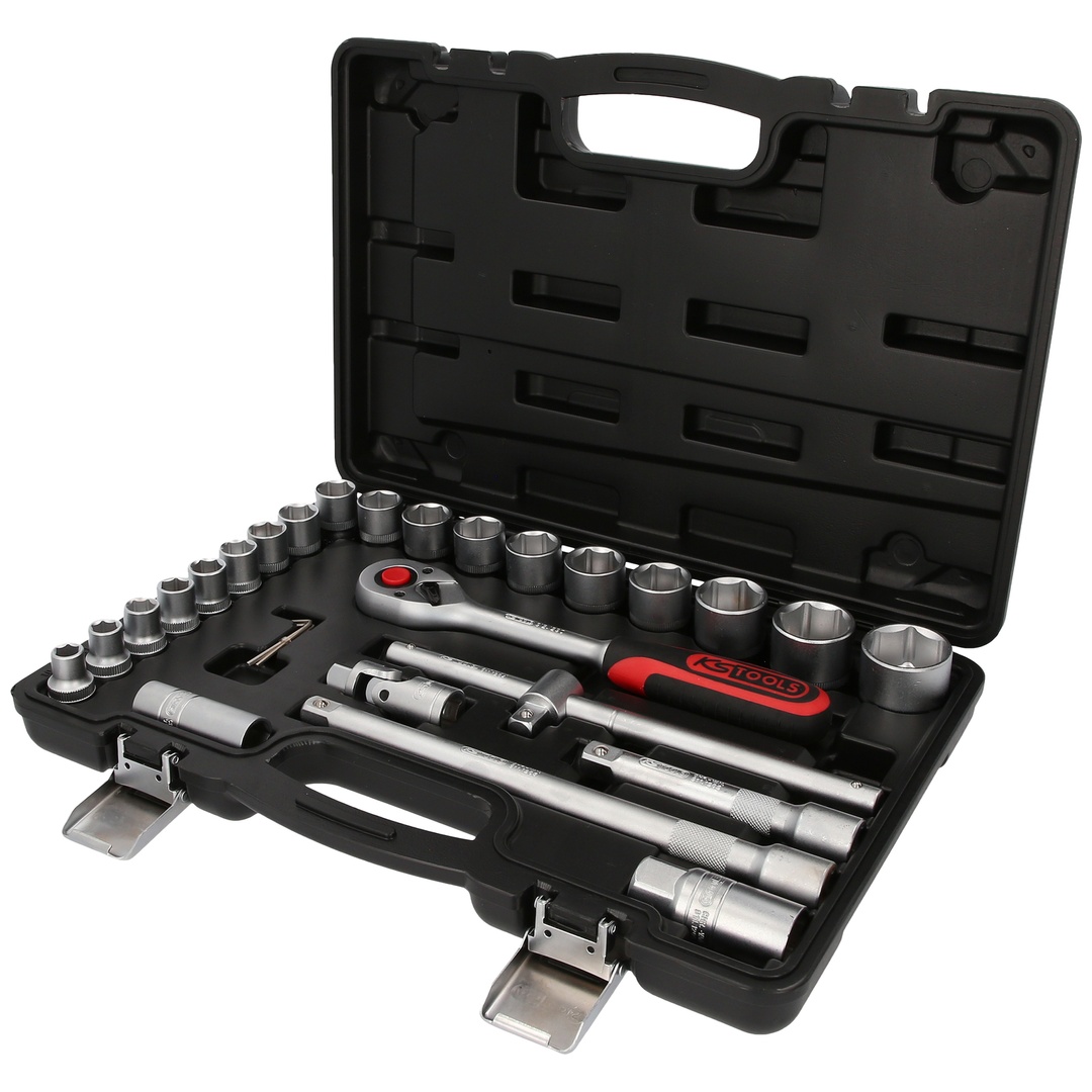 KS Tools 1/2 Steckschlüssel-Satz, 28-tlg