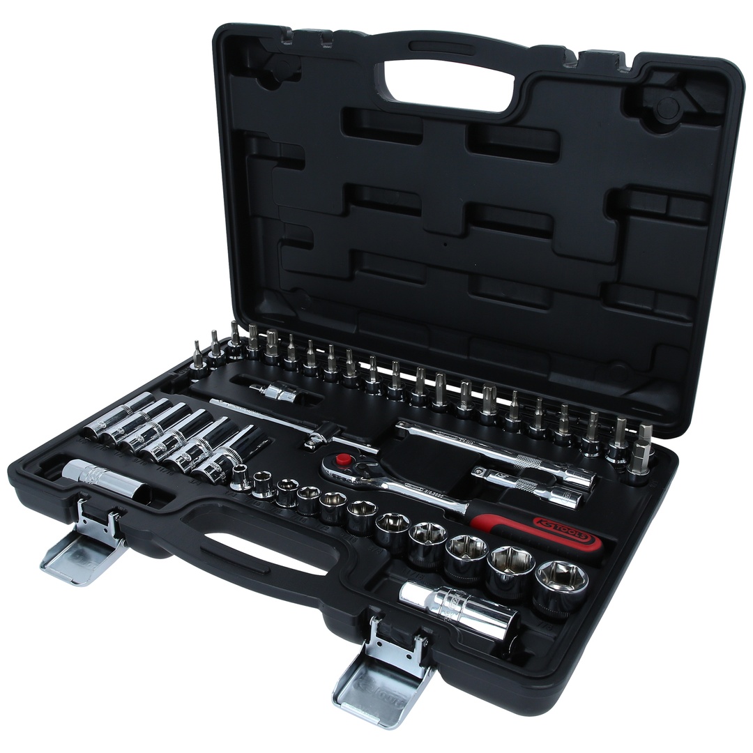 KS Tools 3/8 CHROMEplus Steckschlüssel-Satz, 46-tlg