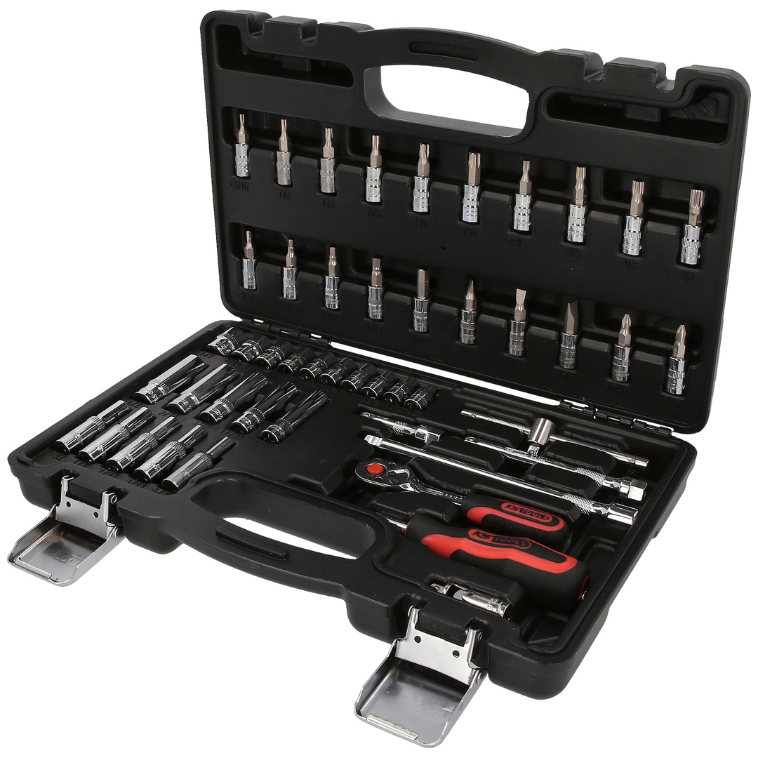KS Tools 1/4 CHROMEplus Steckschlüssel-Satz, 47-tlg