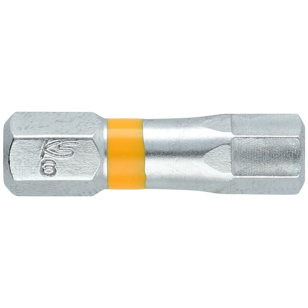 KS Tools 1/4 TORSIONpower Bit Innen6kant, 25 mm, 6 mm